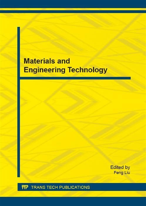 Produktbild: Materials and Engineering Technology