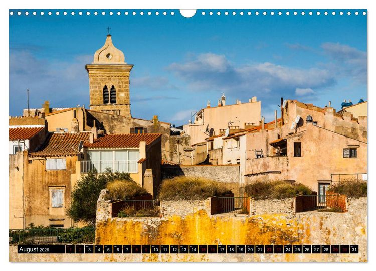 Produktbild: Bonifacio. Korsika (Wandkalender 2026 DIN A3 quer), CALVENDO Monatskalender