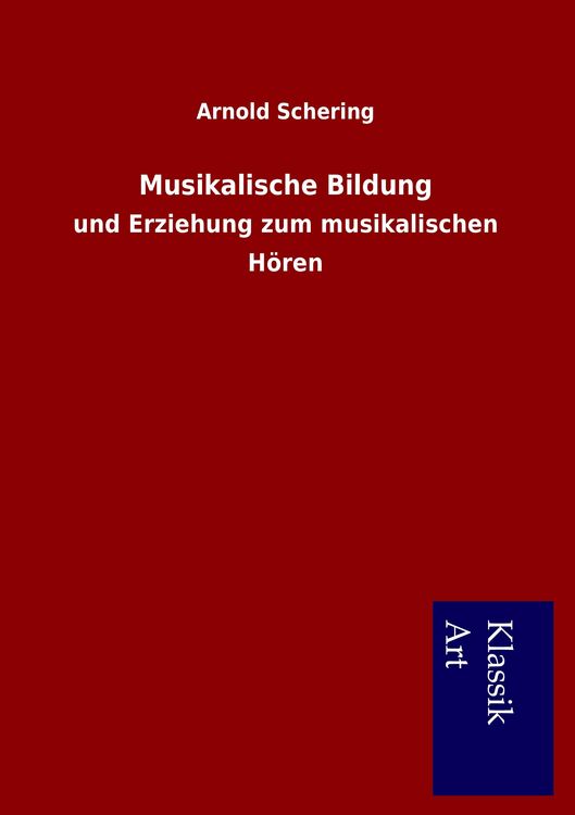 Produktbild: Musikalische Bildung