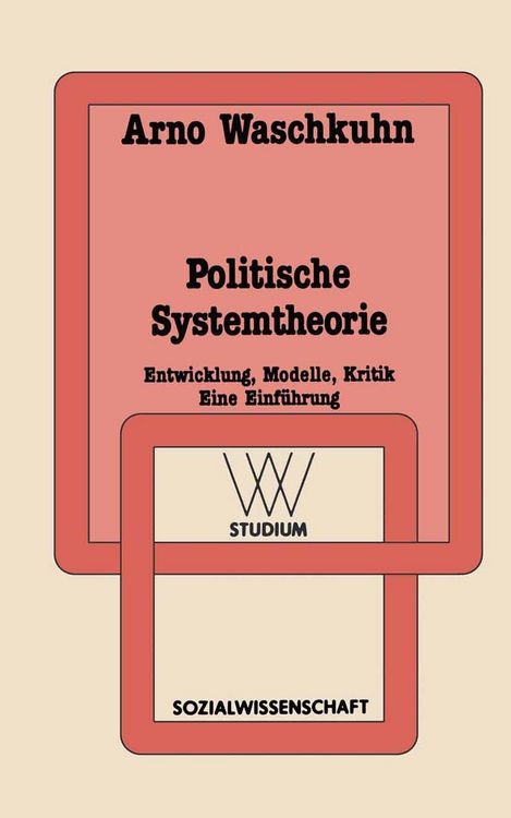Produktbild: Politische Systemtheorie
