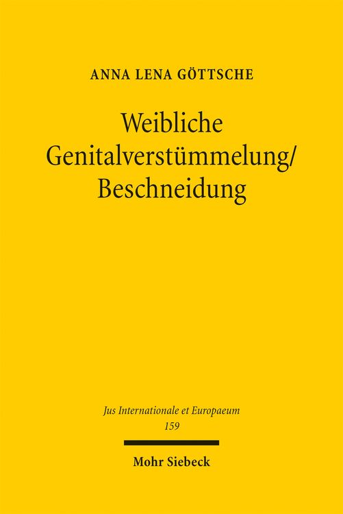 Produktbild: Weibliche Genitalverst&uuml;mmelung/Beschneidung