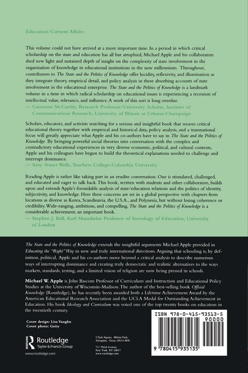 Produktbild: The State and the Politics of Knowledge