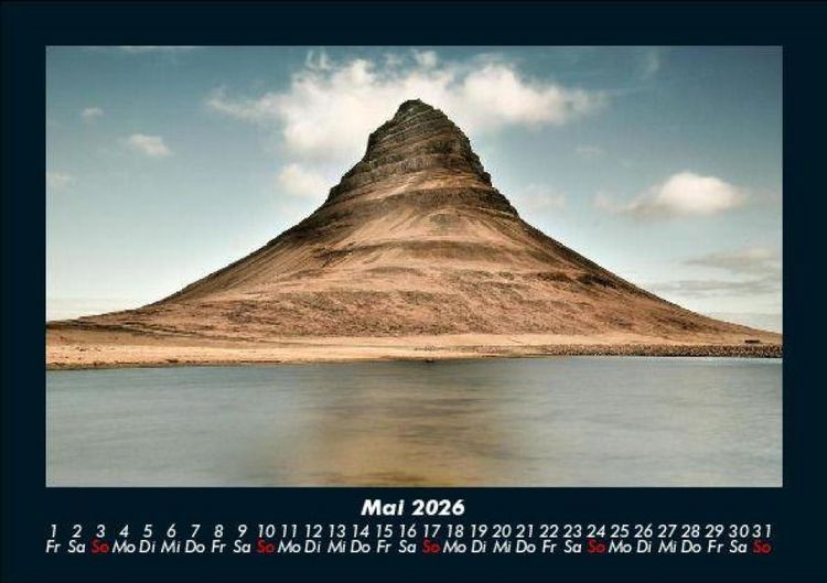 Produktbild: Landschaftskalender 2026 Fotokalender DIN A5
