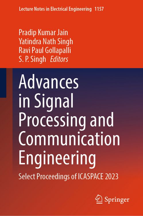 Produktbild: Advances in Signal Processing and Communication Engineering