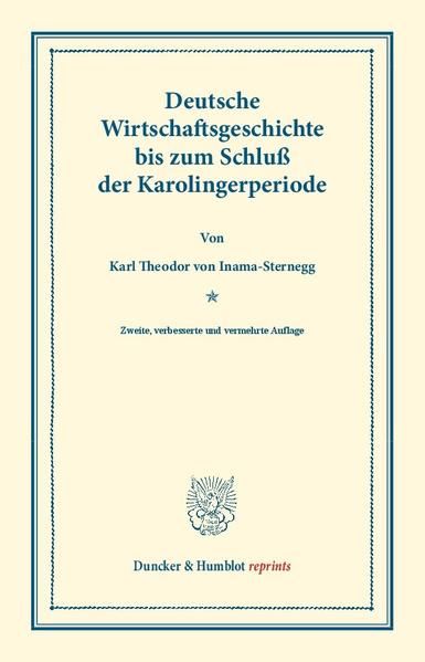 Produktbild: Deutsche Wirtschaftsgeschichte.