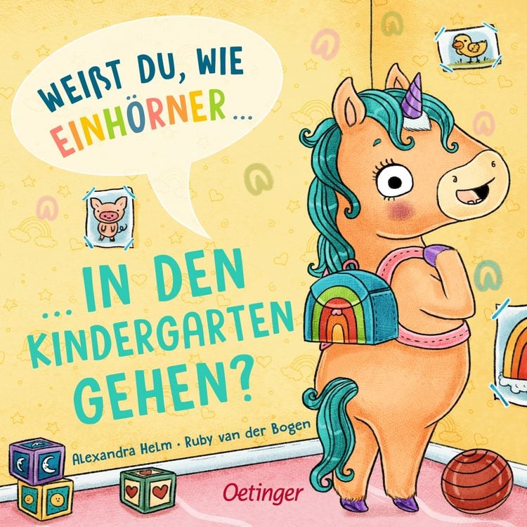 Produktbild: Wei&szlig;t du, wie Einh&ouml;rner in den Kindergarten gehen?