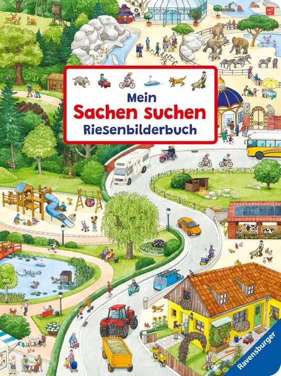 Produktbild: Mein Sachen suchen Riesenbilderbuch