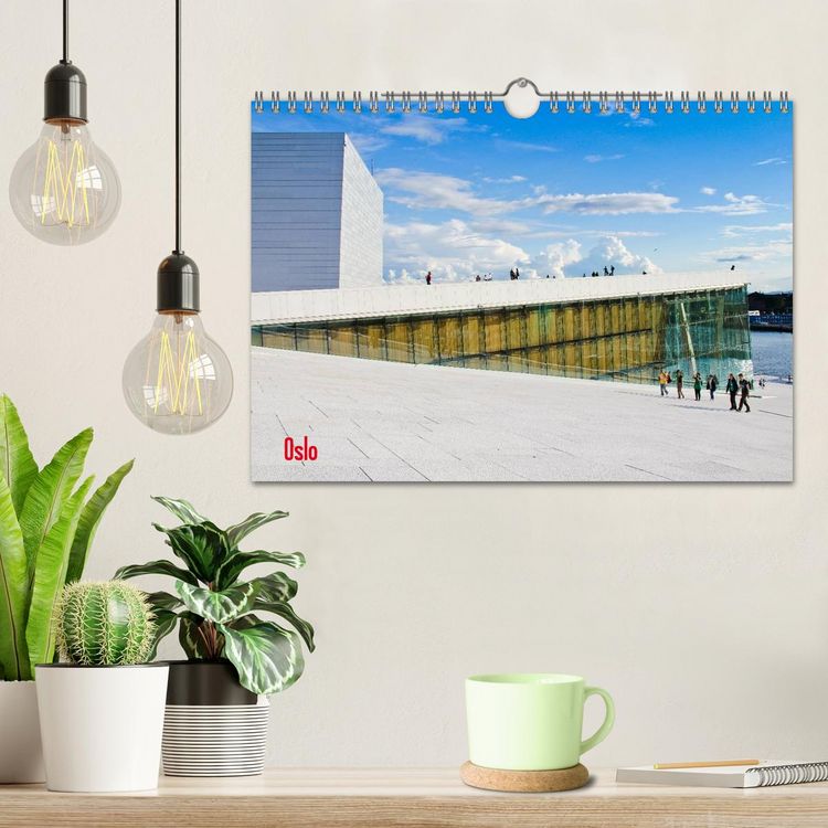 Produktbild: Oslo (Wandkalender 2026 DIN A4 quer), CALVENDO Monatskalender