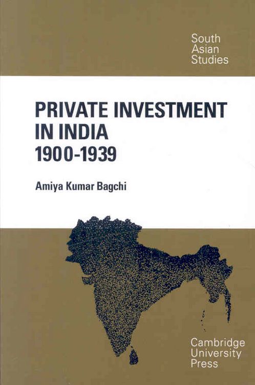 Produktbild: Private Investment in India 1900 1939