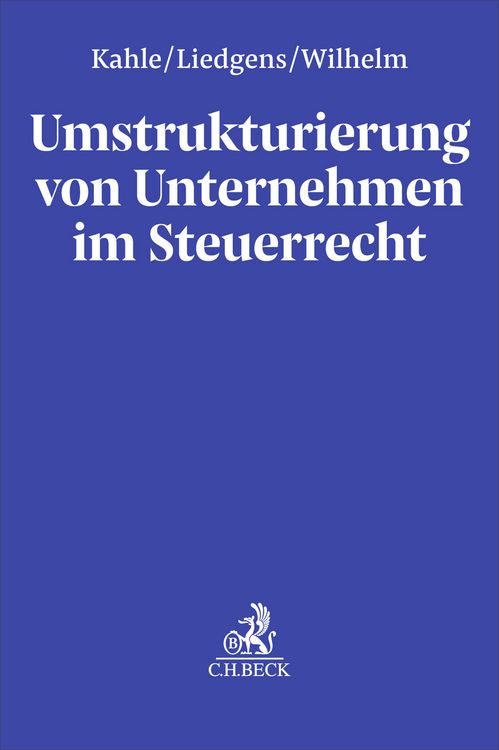 Produktbild: Umstrukturierung von Unternehmen im Steuerrecht