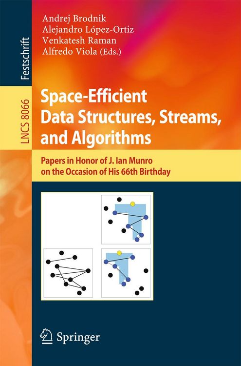 Produktbild: Space-Efficient Data Structures, Streams, and Algorithms