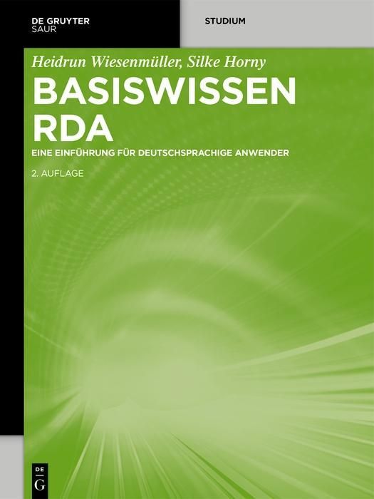 Produktbild: Basiswissen RDA