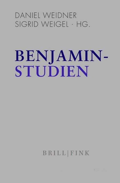 Produktbild: Benjamin-Studien