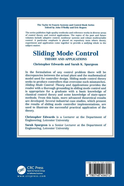 Produktbild: Sliding Mode Control