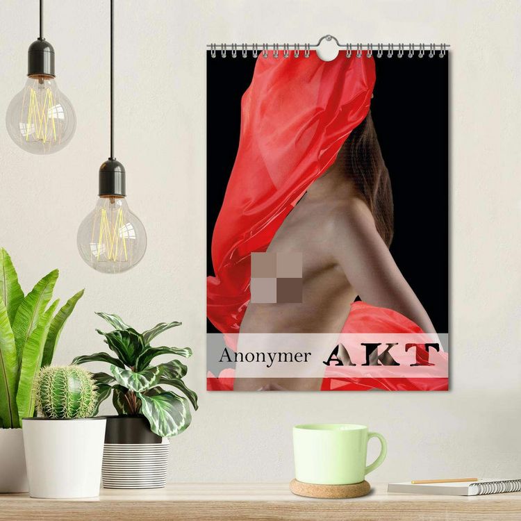 Produktbild: Anonymer Akt (Wandkalender 2026 DIN A4 hoch), CALVENDO Monatskalender
