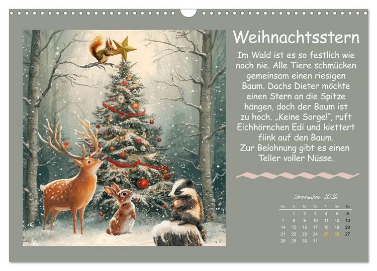 Produktbild: Kleine Tiere - Lustige Abenteuer (Wandkalender 2026 DIN A3 quer), CALVENDO Monatskalender