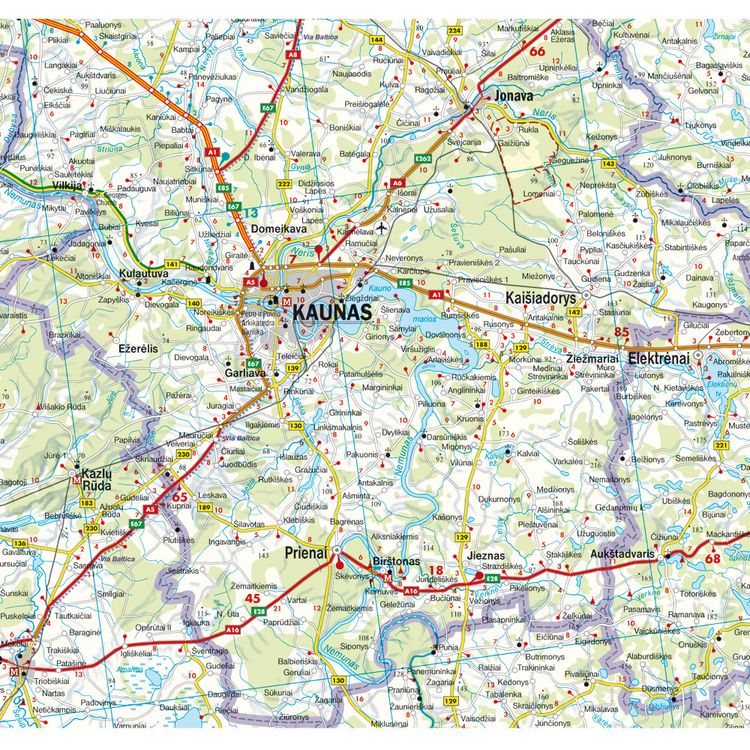 Produktbild: freytag & berndt Stra&szlig;enkarte Niederlande 1:300.000