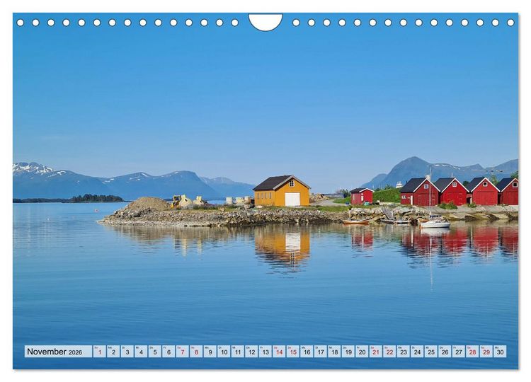 Produktbild: Norwegen erkunden mit dem Wohnmobil (Wandkalender 2026 DIN A4 quer), CALVENDO Monatskalender