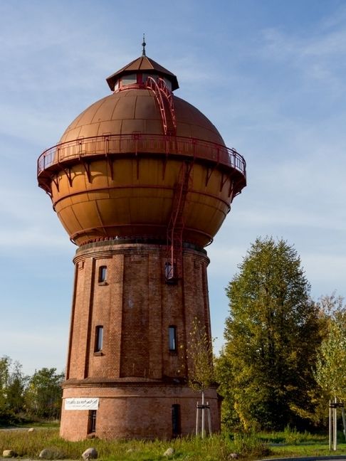 Produktbild: CALVENDO Puzzle Wasserturm in Cottbus | 1000 Teile Lege-Gr&ouml;&szlig;e 64x48cm Foto-Puzzle f&uuml;r gl&uuml;ckliche Stunden