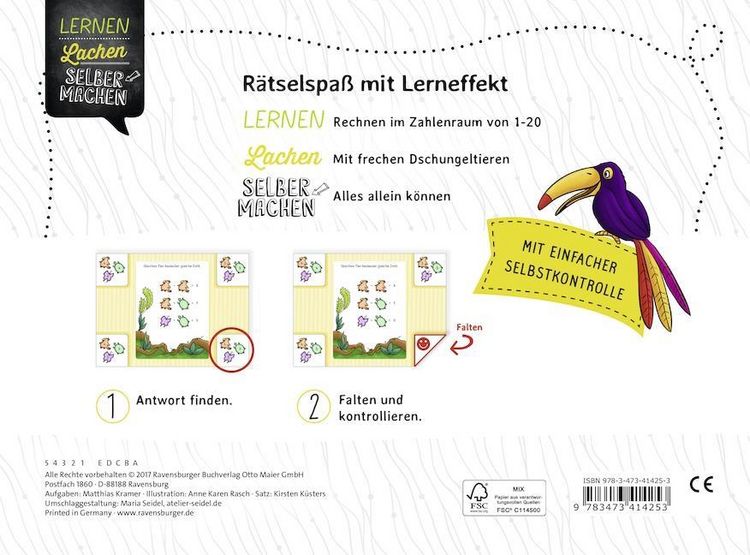 Produktbild: Kramer, M: Dschungelrechnen
