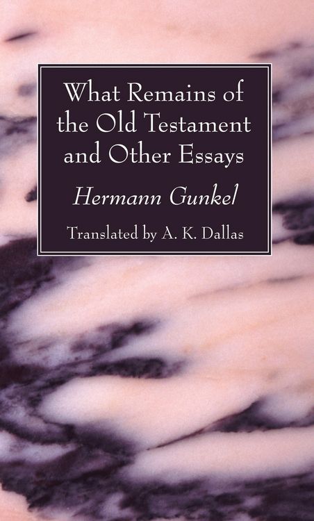 Produktbild: What Remains of the Old Testament and Other Essays