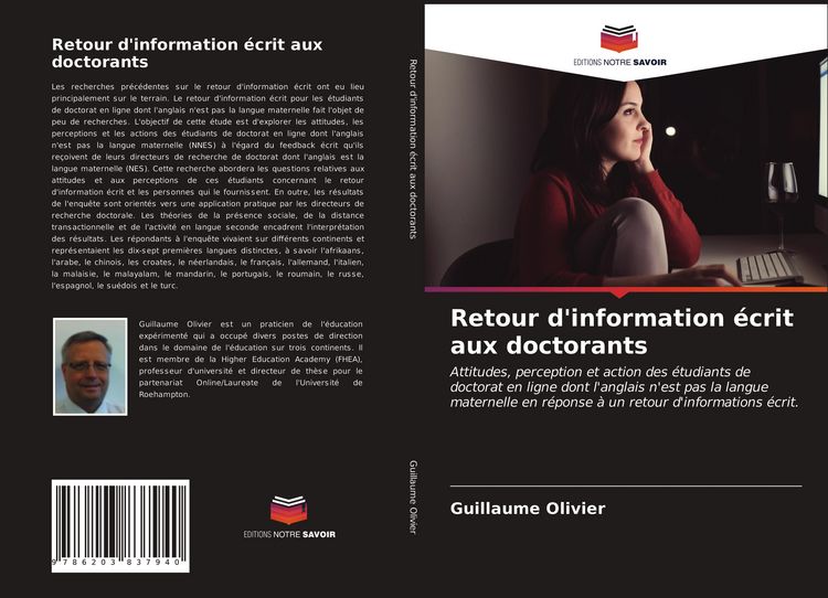 Produktbild: Retour d'information &eacute;crit aux doctorants