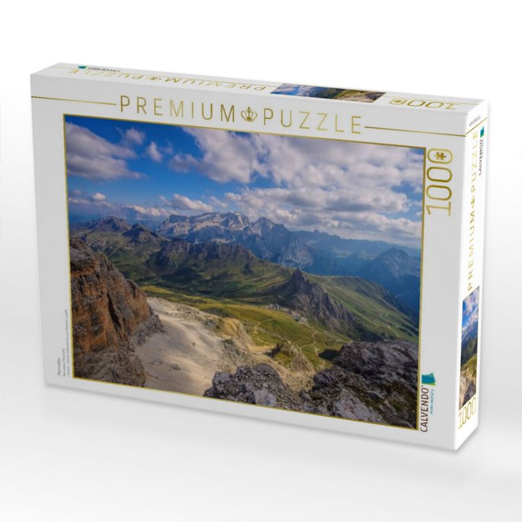 Produktbild: CALVENDO Puzzle Marmolata | 1000 Teile Lege-Gr&ouml;&szlig;e 64x48cm Foto-Puzzle f&uuml;r gl&uuml;ckliche Stunden