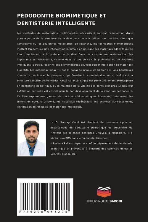 Produktbild: P&eacute;dodontie Biomim&eacute;tique Et Dentisterie Intelligente