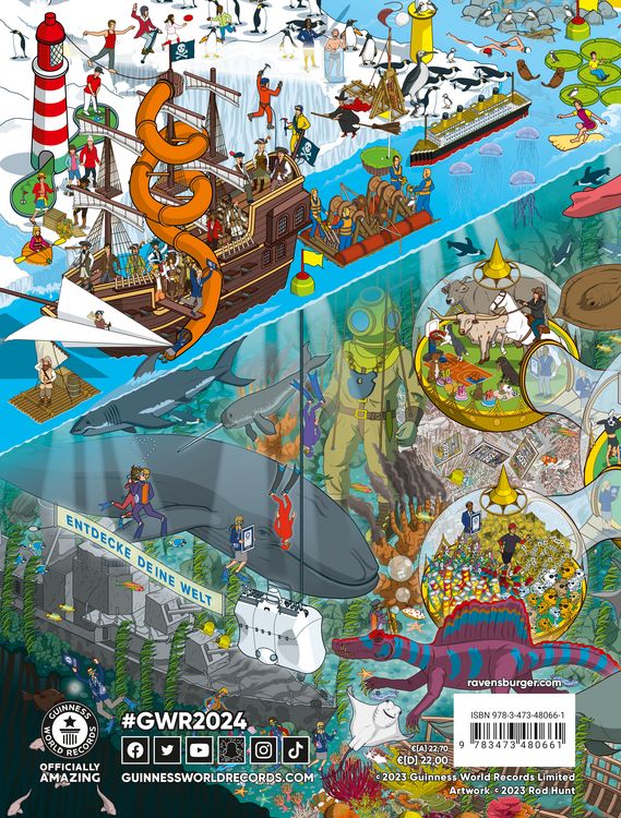 Produktbild: Guinness World Records 2024: Deutschsprachige Ausgabe