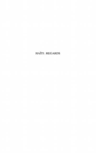 Produktbild: Haiti : regards