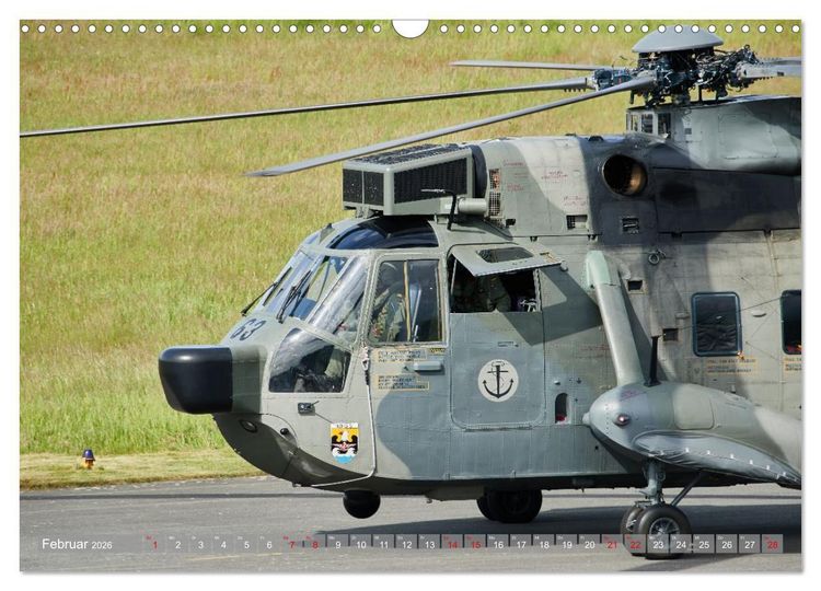 Produktbild: Flugzeuge und Hubschrauber im Portr&auml;t (Wandkalender 2026 DIN A3 quer), CALVENDO Monatskalender