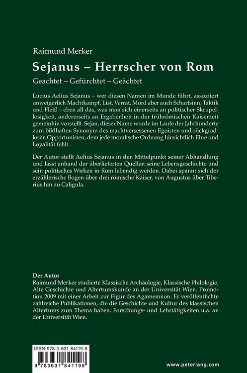 Produktbild: Sejanus &ndash; Herrscher von Rom