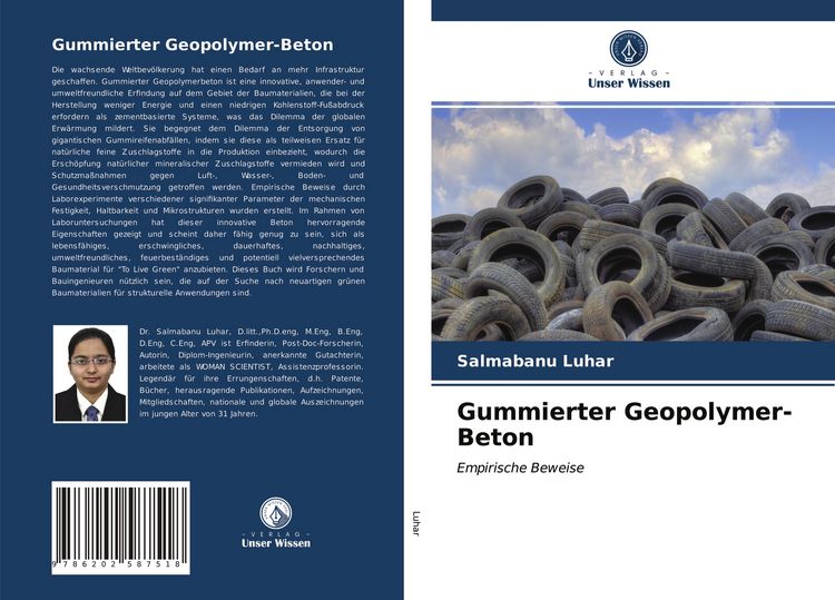 Produktbild: Gummierter Geopolymer-Beton