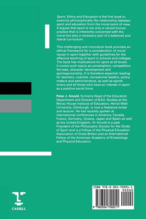 Produktbild: Sport, Ethics and Education