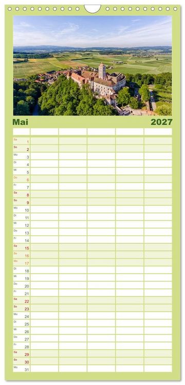 Produktbild: Familienplaner 2027 - Wundersch&ouml;nes &Ouml;sterreich mit 5 Spalten (Wandkalender, 21 x 45 cm) CALVENDO