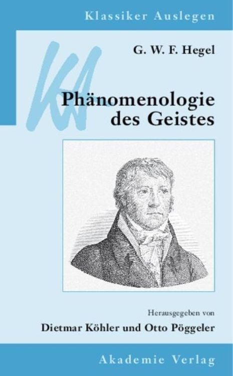 Bild vom Artikel G. W. F. Hegel: Phänomenologie des Geistes vom Autor Otto Pöggeler