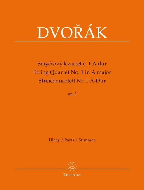 Produktbild: Dvor&aacute;k, A: Streichquartett Nr. 1 A-Dur op. 2 (Smyccov&yacute; kvart