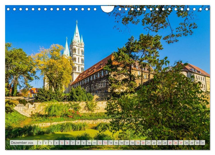 Produktbild: Naumburg Impressionen (Wandkalender 2026 DIN A4 quer), CALVENDO Monatskalender