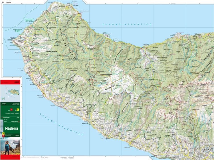 Produktbild: Freytag & berndt Wanderkarte WKP 1 Madeira 1:30.000