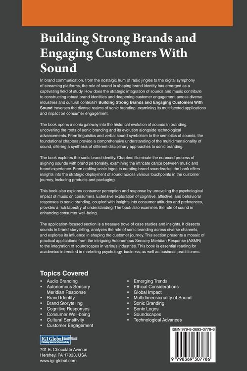 Produktbild: Building Strong Brands and Engaging Customers With Sound