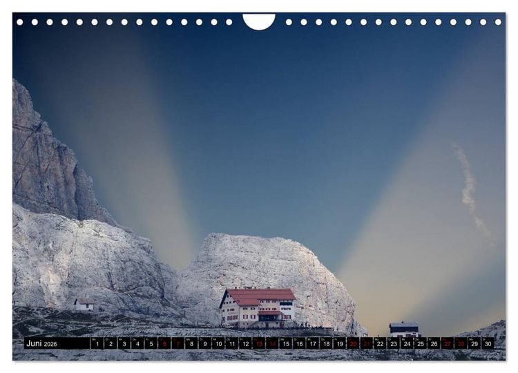 Produktbild: Weltkulturerbe Dolomiten S&uuml;d Tirol (Wandkalender 2026 DIN A4 quer), CALVENDO Monatskalender