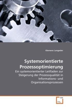 Produktbild: Langeder, K: Systemorientierte Prozessoptimierung