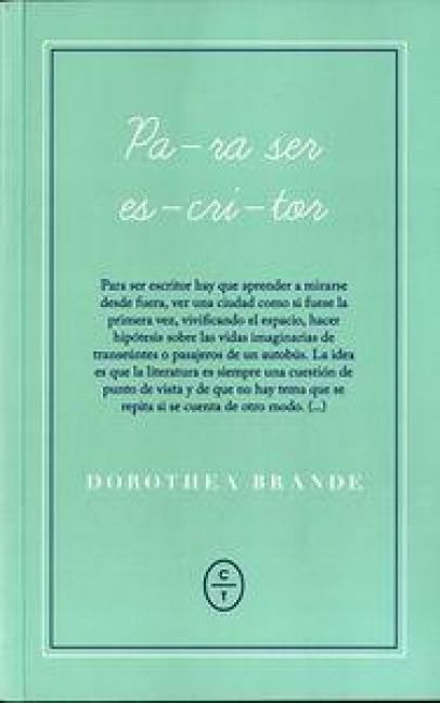 Produktbild: Para ser escritor