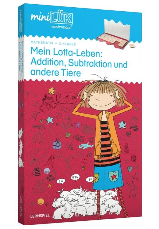 Produktbild: miniL&Uuml;K - Set Lotta Mathe 2.Kl.
