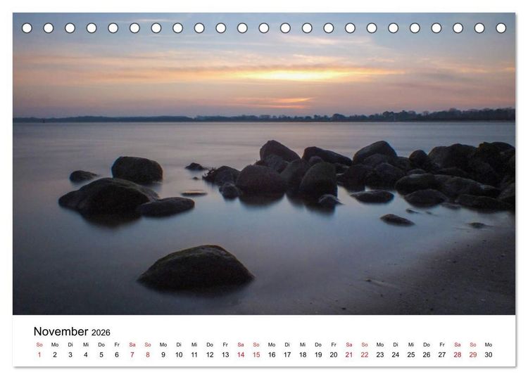 Produktbild: L&uuml;becker Bucht (Tischkalender 2026 DIN A5 quer), CALVENDO Monatskalender