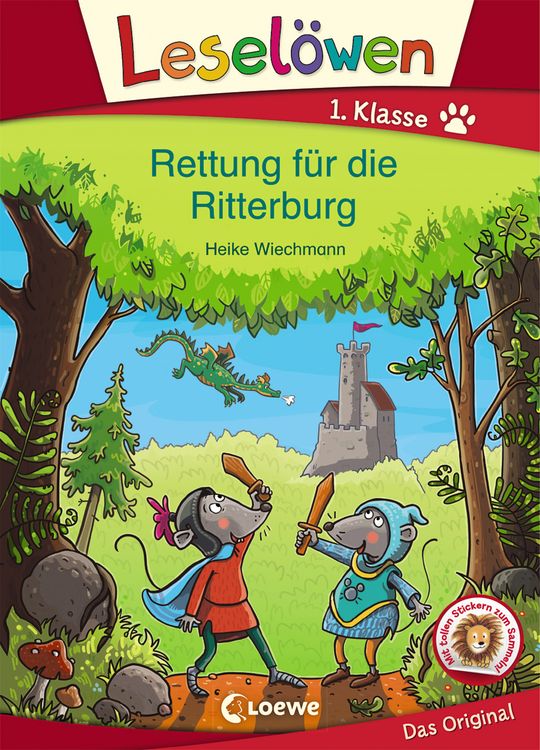 Produktbild: Lesel&ouml;wen 1. Klasse - Rettung f&uuml;r die Ritterburg