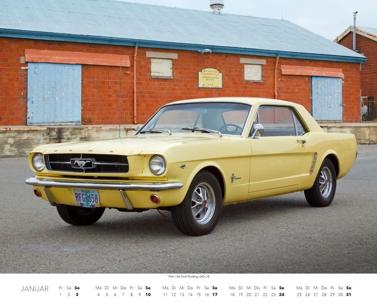 Produktbild: Ford Mustang Kalender 2027