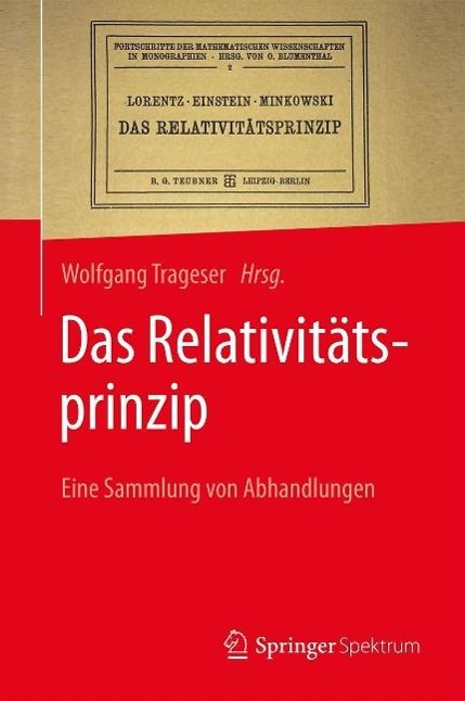 Produktbild: Das Relativit&auml;tsprinzip