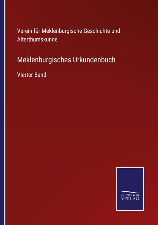 Produktbild: Meklenburgisches Urkundenbuch