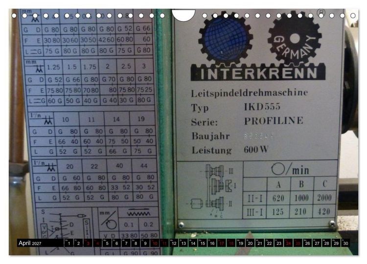 Produktbild: Wichtige Angaben f&uuml;r den Handel fff (Wandkalender 2027 DIN A4 quer), CALVENDO Monatskalender